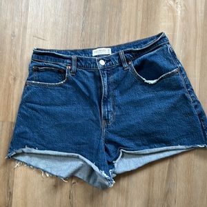 Abercrombie Dark Denim Shorts